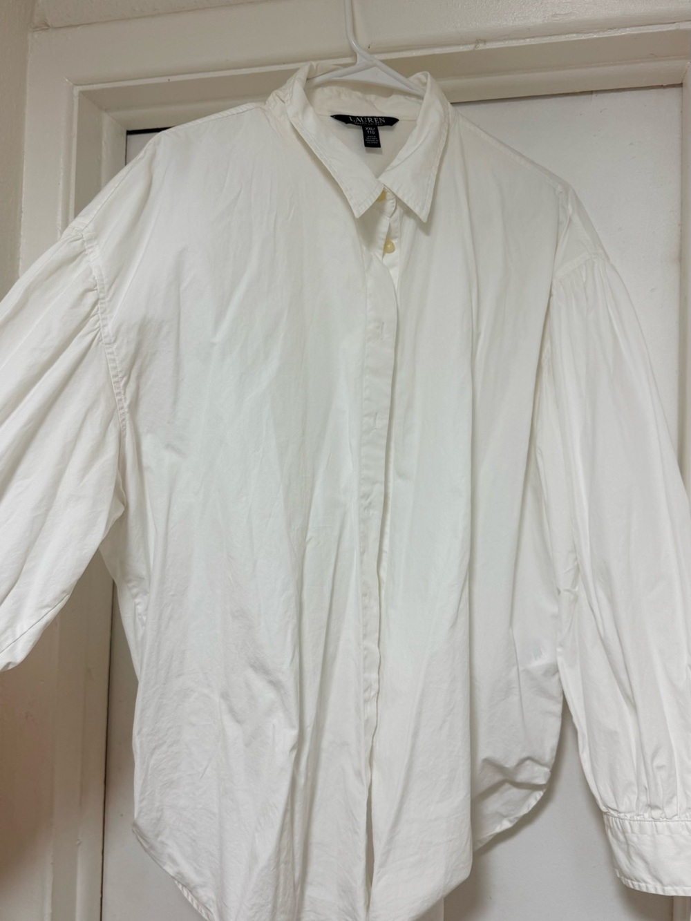 Ralph Lauren White Men's Button-Down Dress Shirt